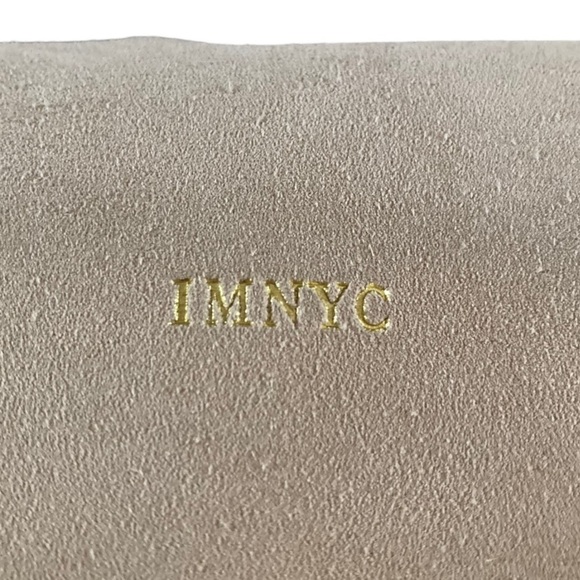 Isaac Mizrahi IMNYC Suede & Leather Crossbody Shoulder Bag Double Tassels NWOT - Picture 7 of 11